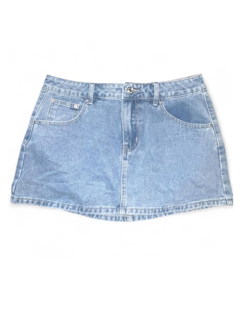 NWT Light Blue Women’s Denim Mini Skirt